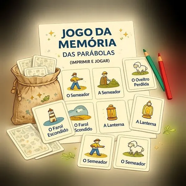 Jogo da Memória das Parábolas