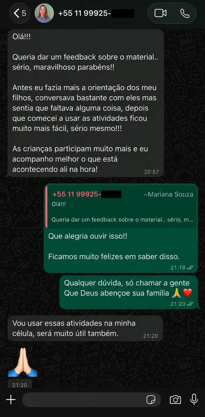 Depoimento de cliente